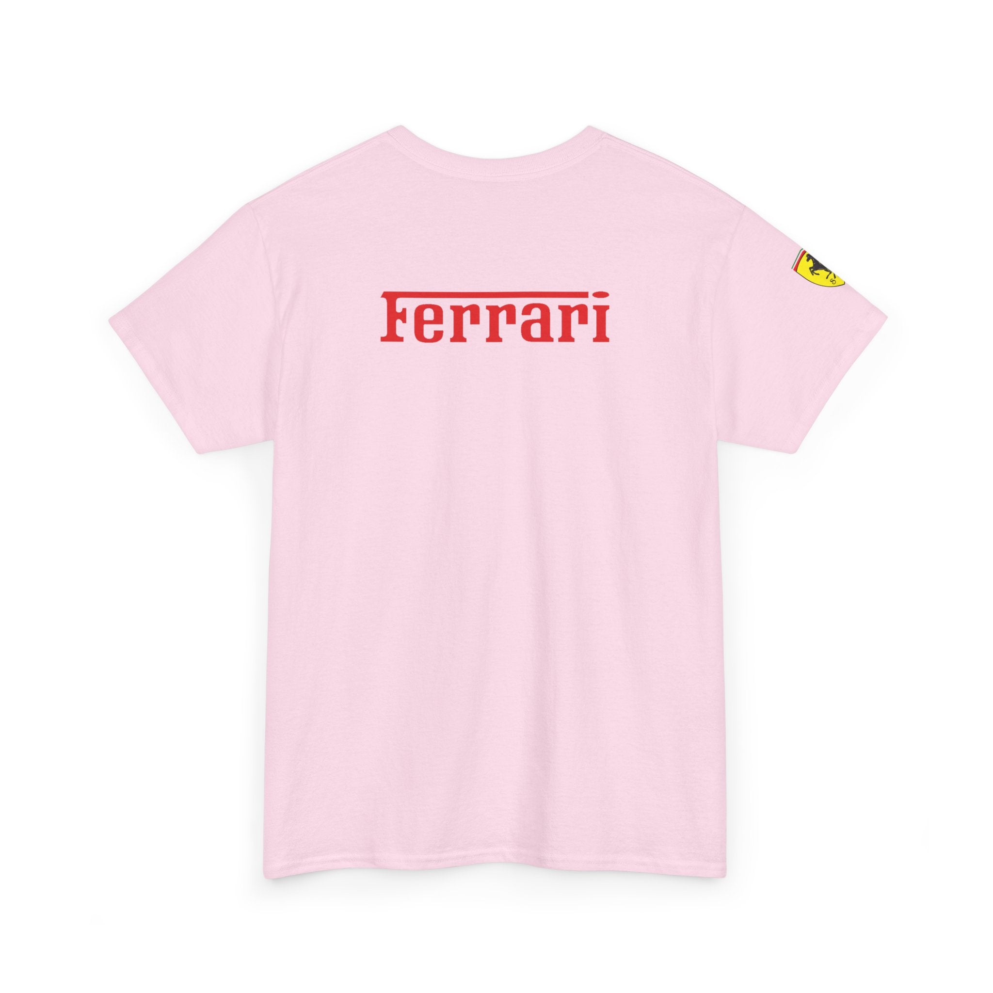 Ferrari Graphic Tee — Classic Racing Logo T-Shirt