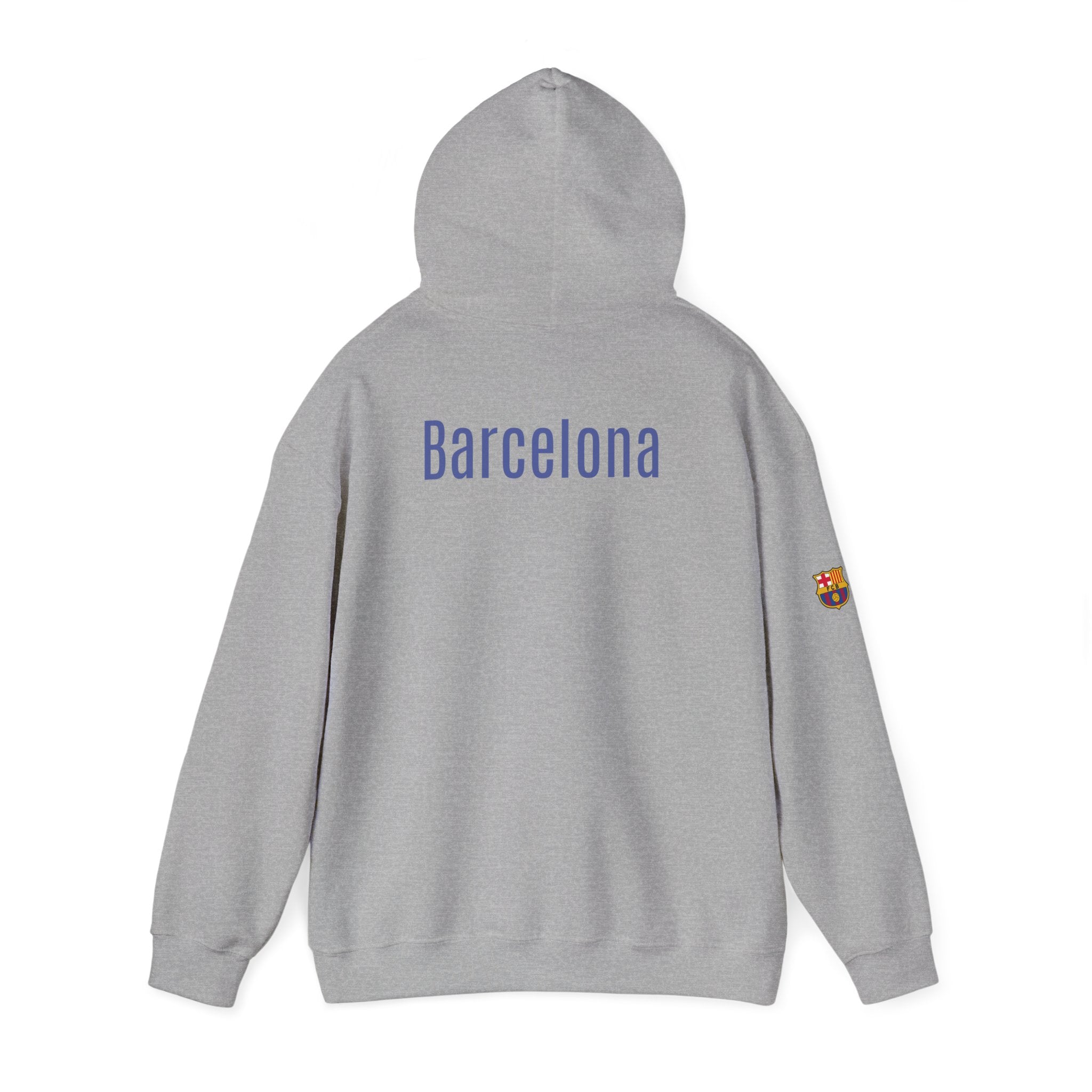 Hoodie  Barcelona Crest Hoodie with Small Badge