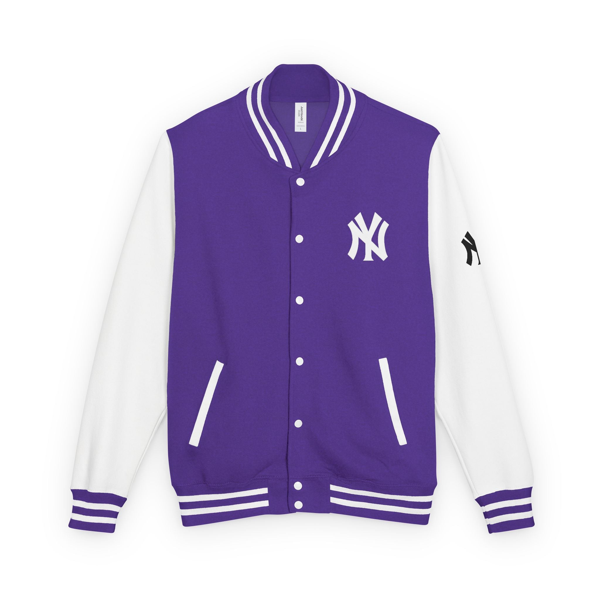 New York Letterman Jacket  Red & White Varsity Bomber