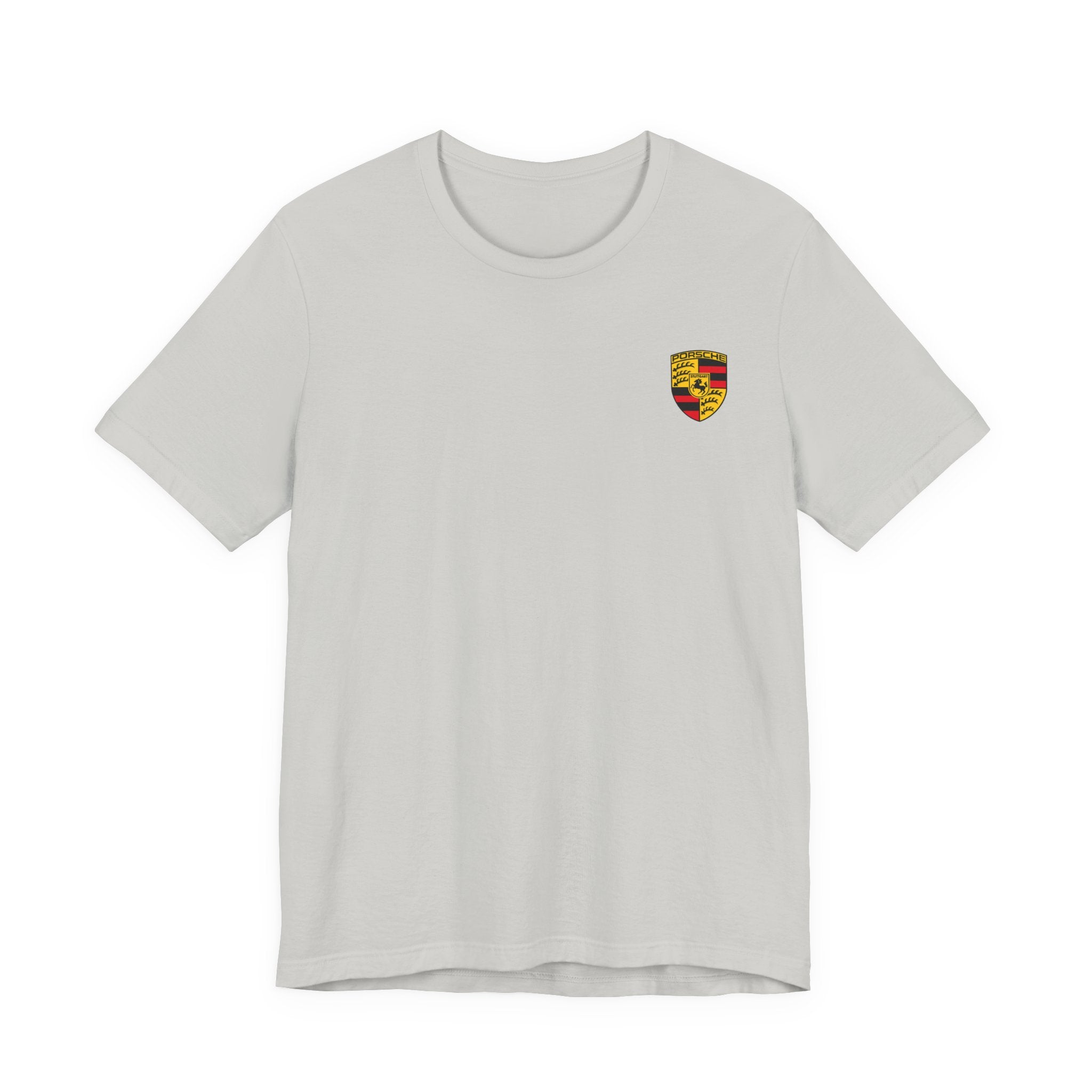 Porsche Crest Tee — Classic Logo Short Sleeve Shirt