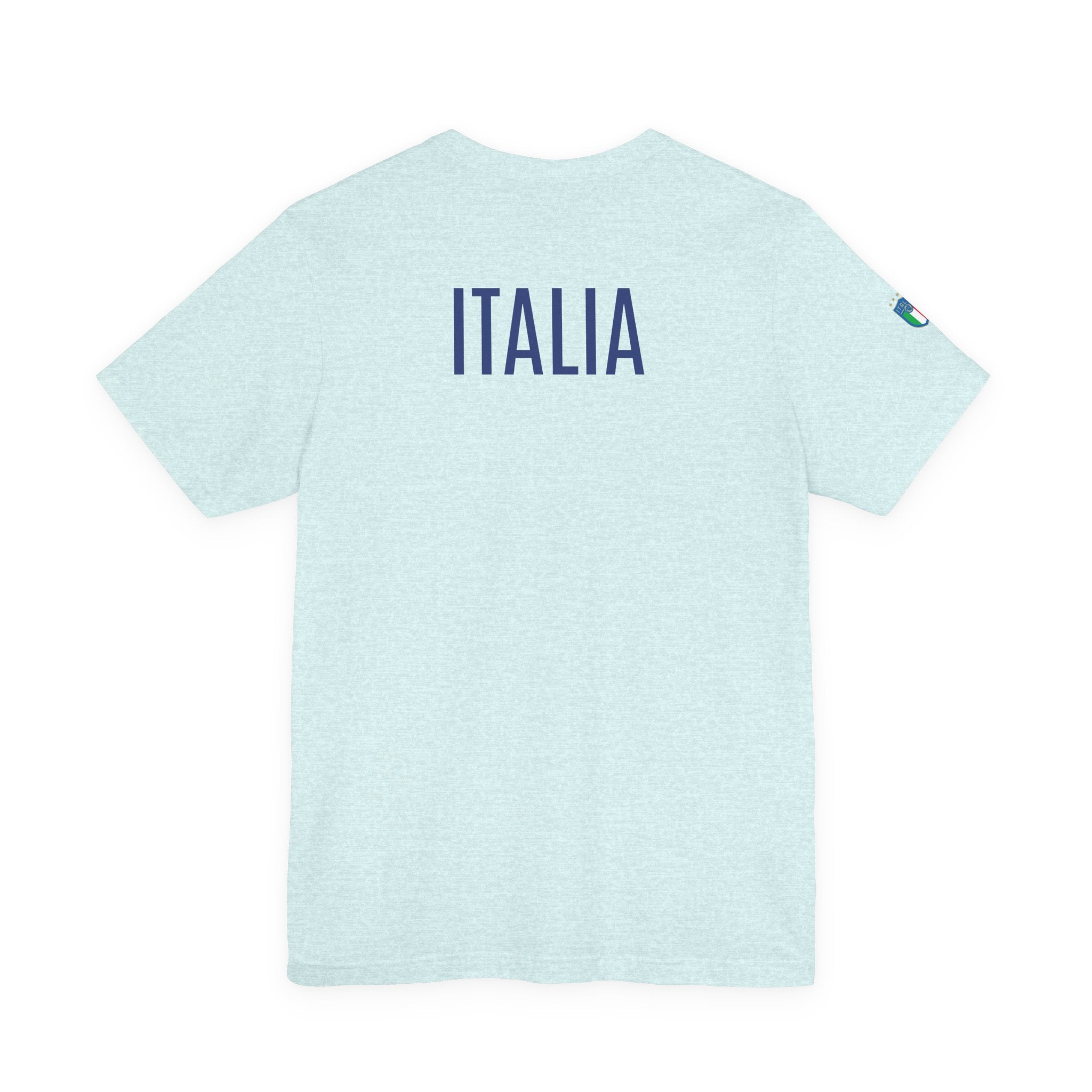 Italy Crest Tee  Italian Flag Shield T-Shirt