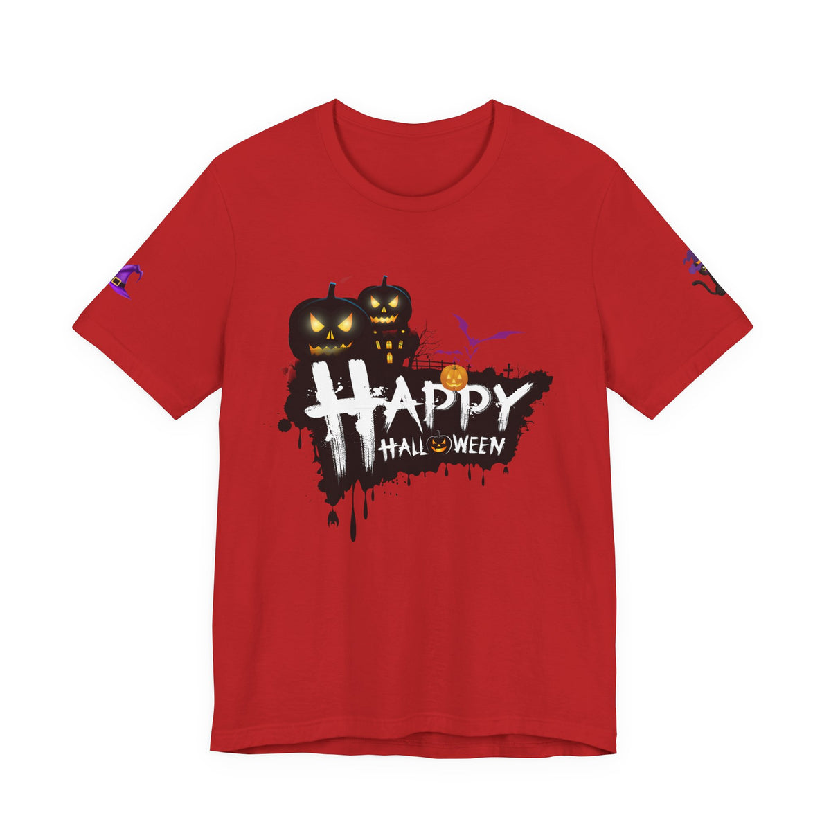 Happy Halloween Pumpkins T‑Shirt