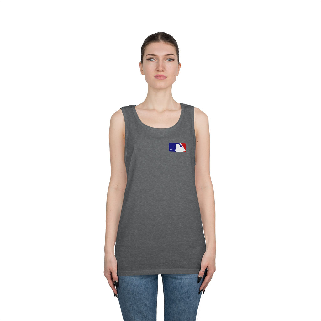 Baseball Glove Tank Top  Vintage Mitt & Ball Graphic