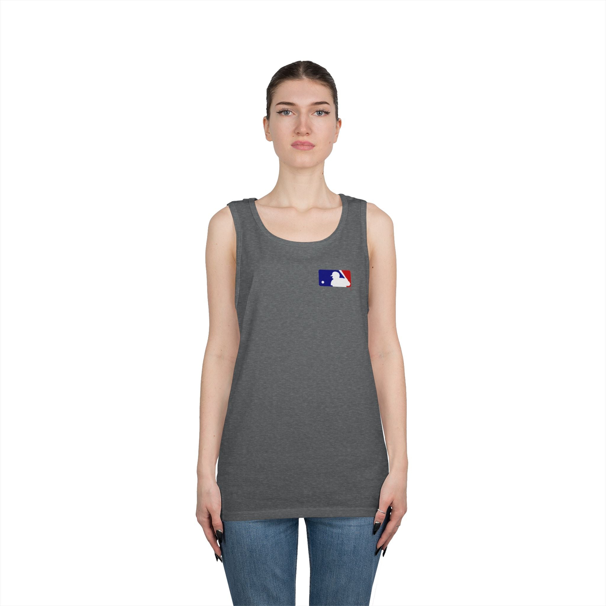 Baseball Glove Tank Top  Vintage Mitt & Ball Graphic