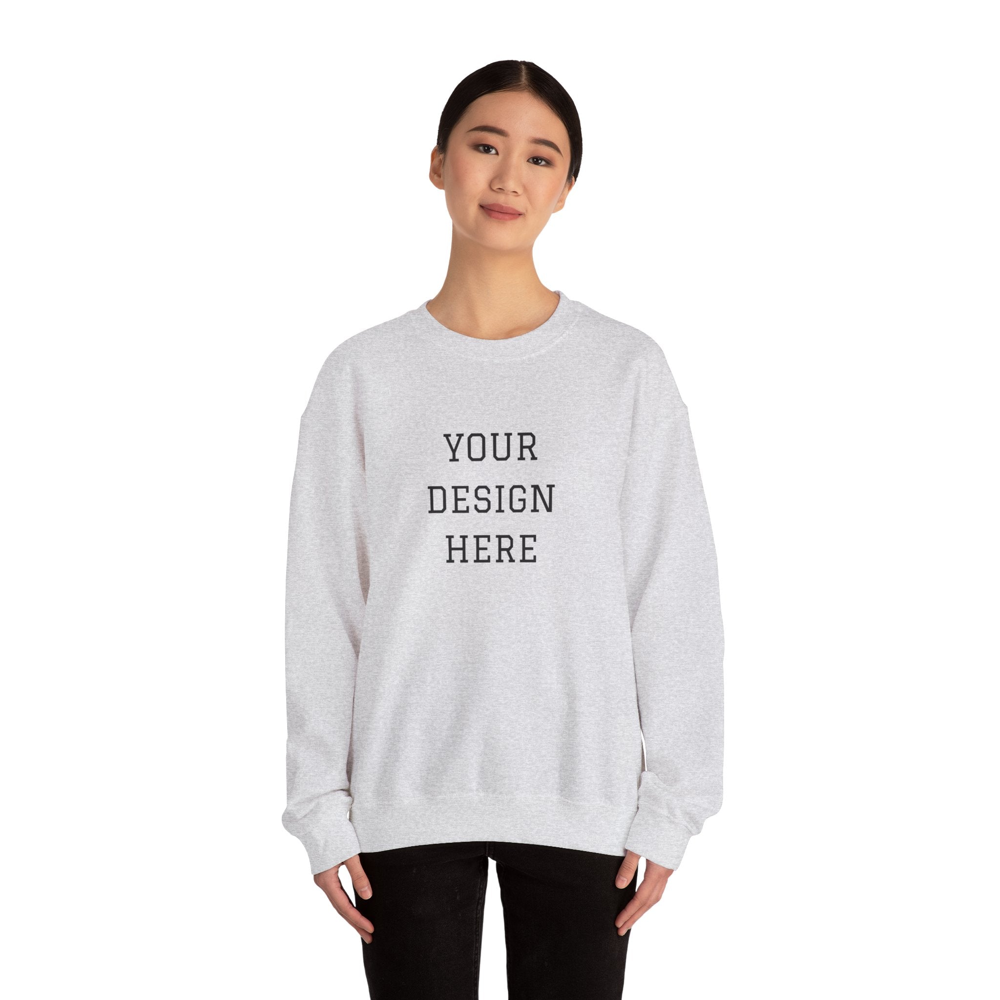 Customizable Message Sweatshirt Personalized Text Crewneck