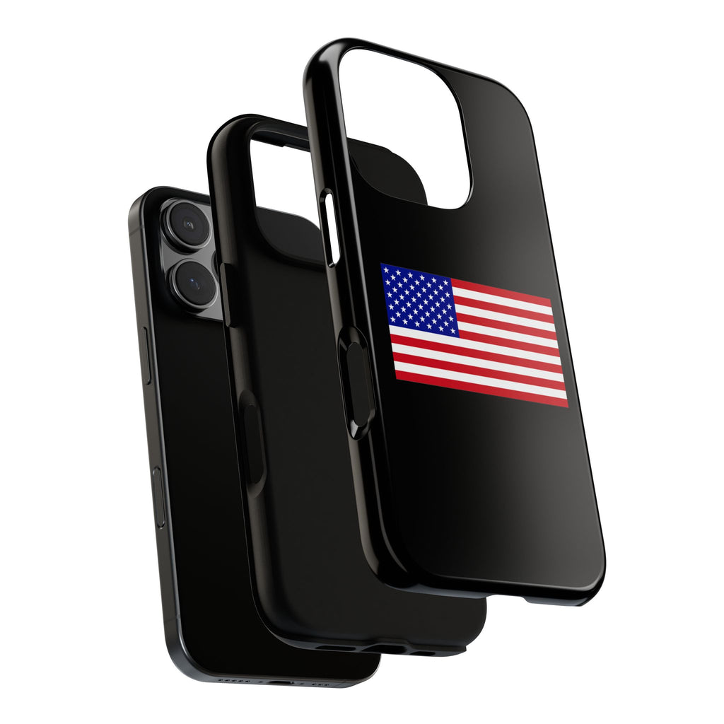 American Flag Phone Case  Patriotic Tough Case for 4th of July & Everyday Protection