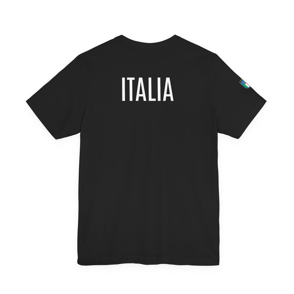 Italy Crest Tee  Italian Flag Shield T-Shirt