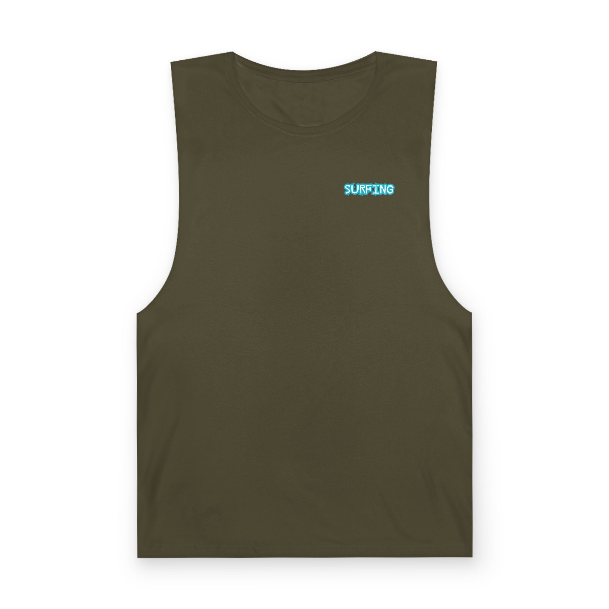 Surfing Graphic Tank Top Surfboard & Palm Beach Summer Tank