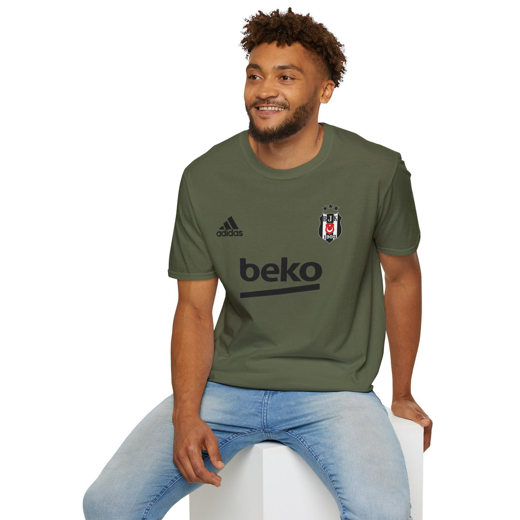 Besiktas Eagle T-Shirt  Football Club Crest Tee soccer jersey
