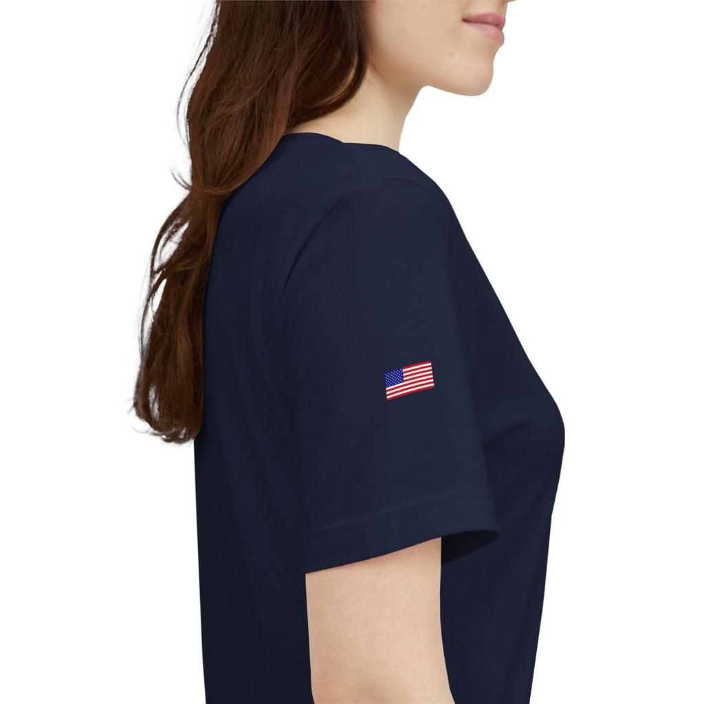 Baseball Logo T-Shirt  Minimal Chest Patch Tee