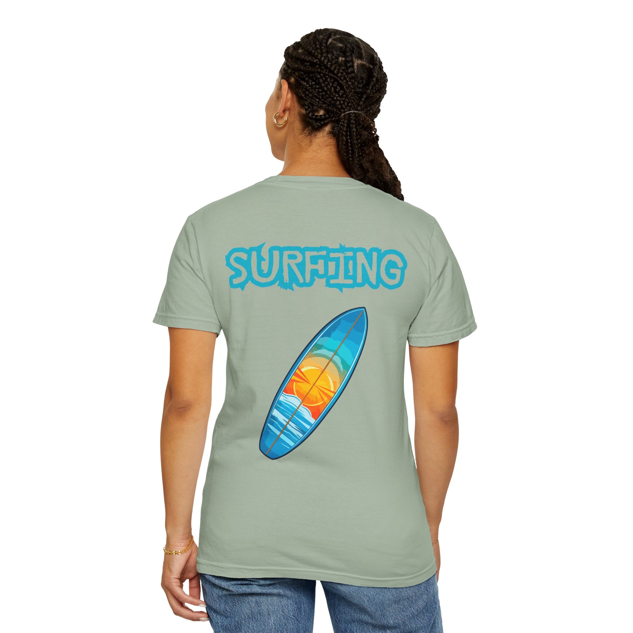 Surfing Athletes T-Shirt  Performance Surf Graphic Tee