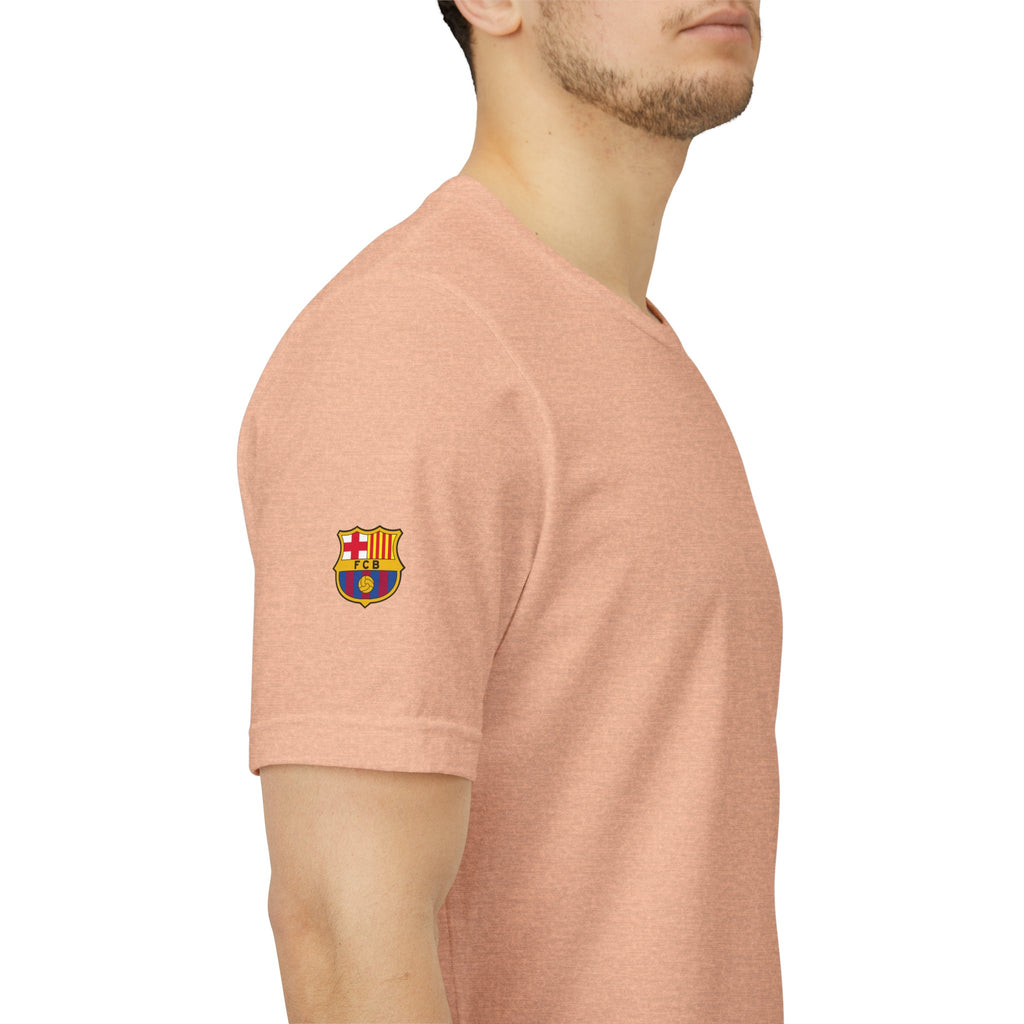 Barcelona Crest T‑Shirt  Minimal Football Fan Tee