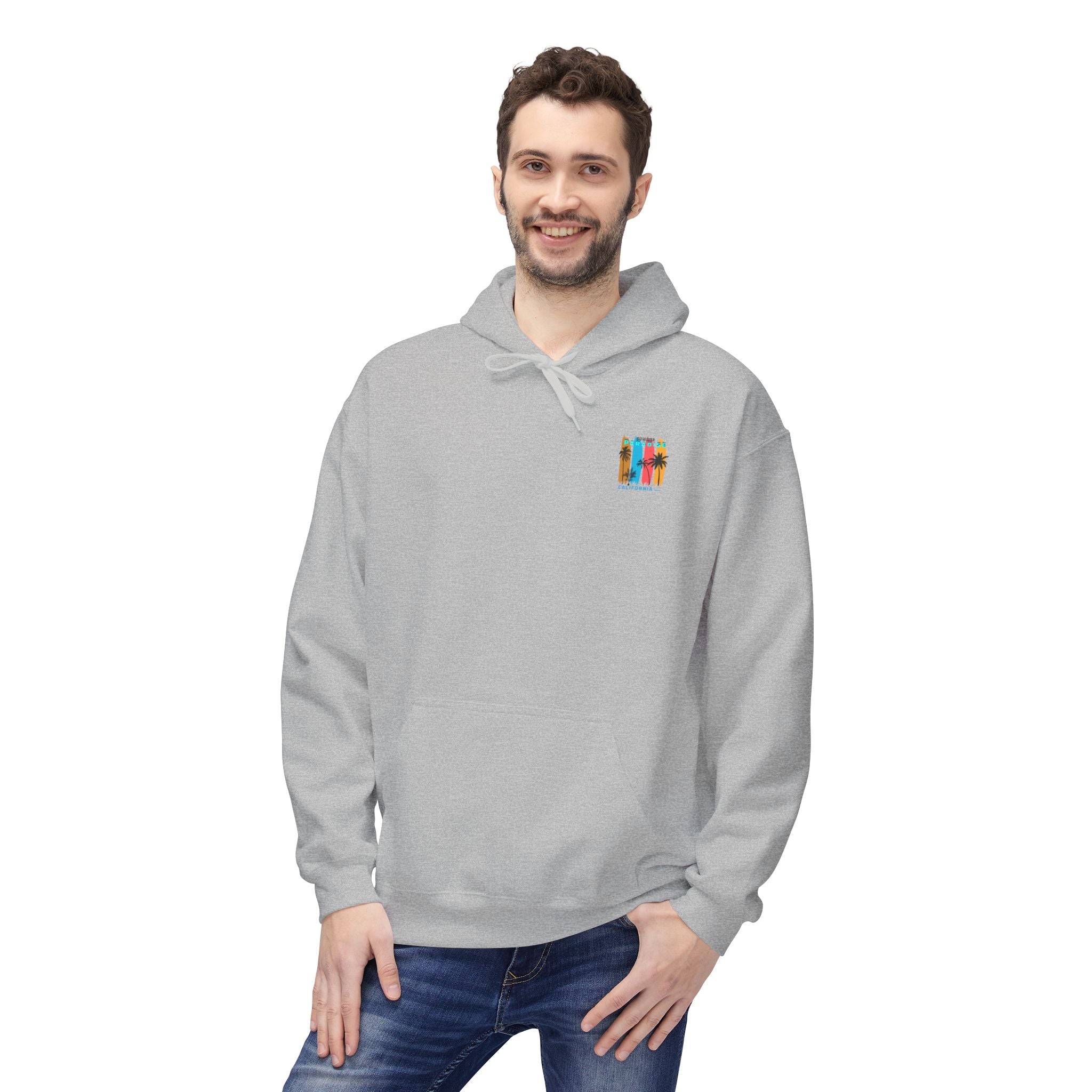 California Sunset Surf Hoodie  Summer Vacation Beach Pullover