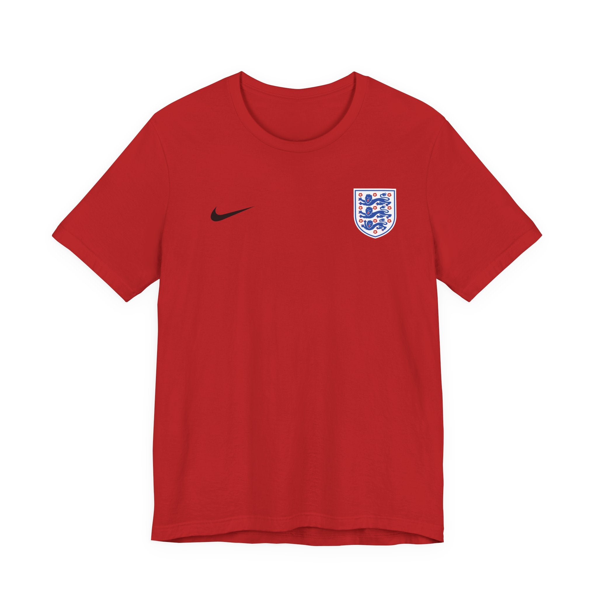 England Crest Soccer Tee — 'ENGLAND' Back Graphic