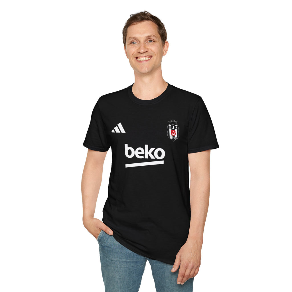 Besiktas Eagle T-Shirt  Football Club Crest Tee soccer jersey