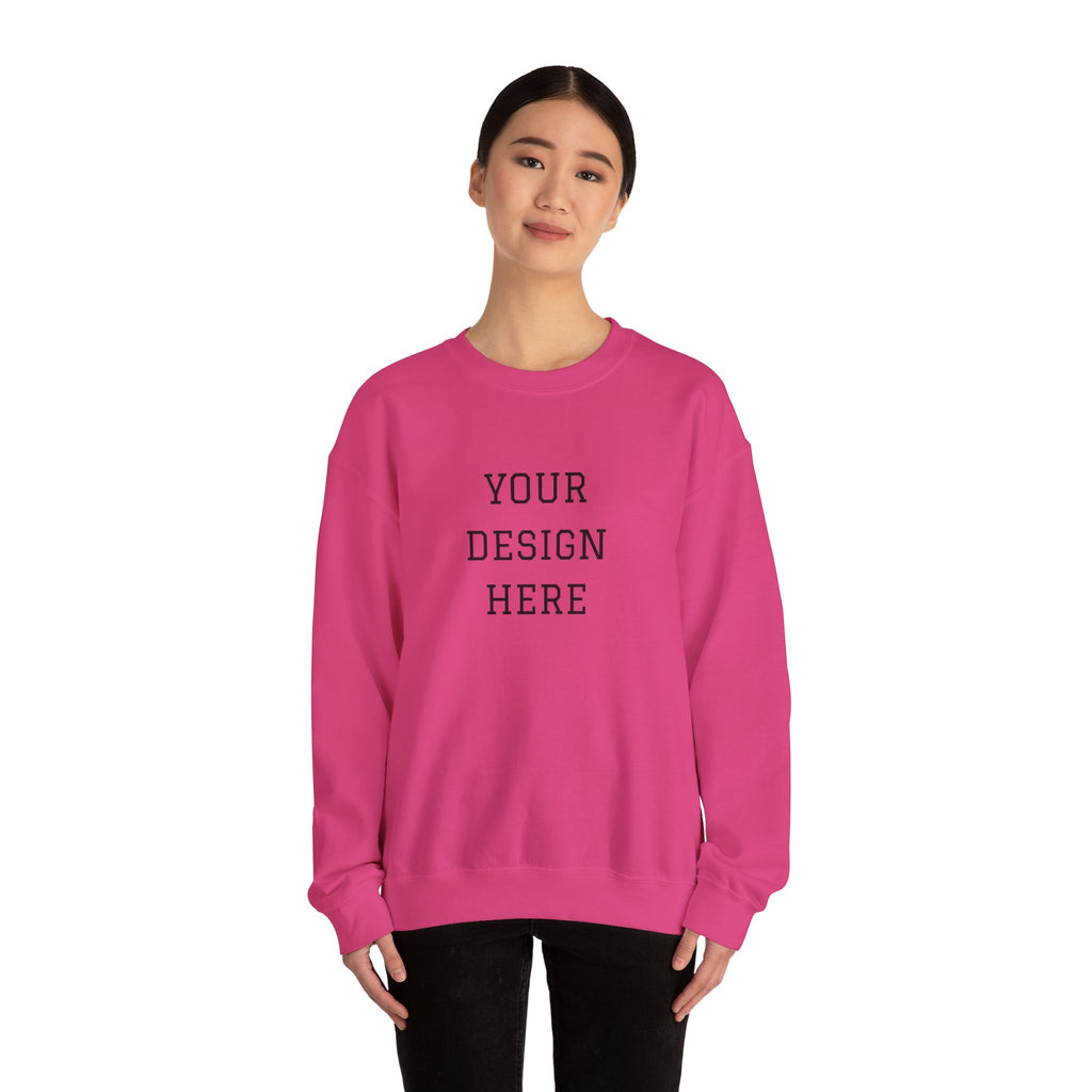 Customizable Message Sweatshirt Personalized Text Crewneck