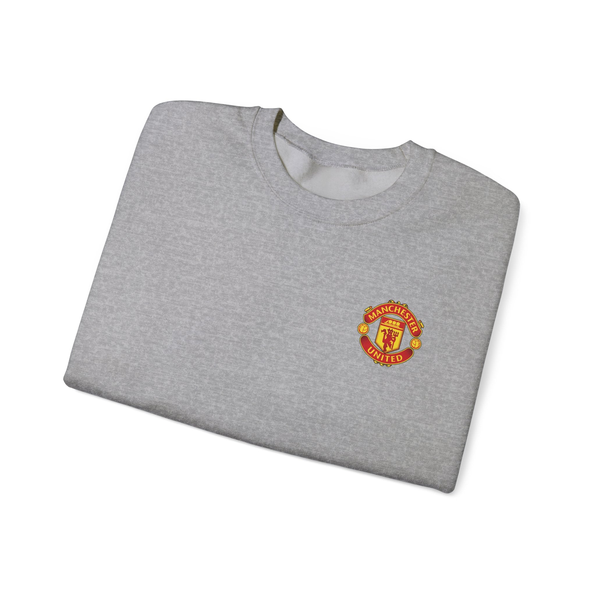 Crewneck Sweatshirt — Manchester United FC Logo Pullover