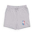 NBA Logo Fleece Sweatshorts Black Basketball Lounge Shorts