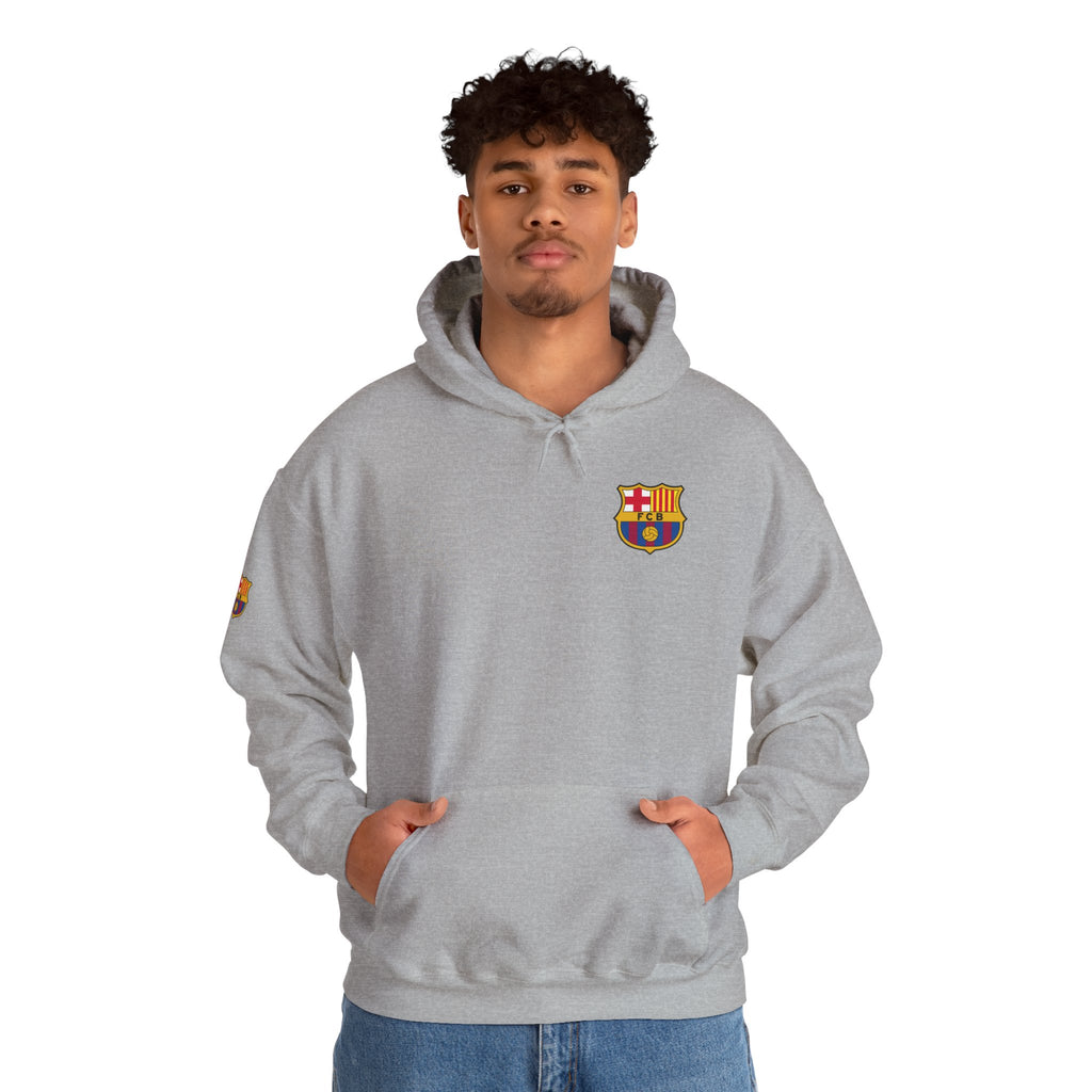 Hoodie  Barcelona Crest Hoodie with Small Badge