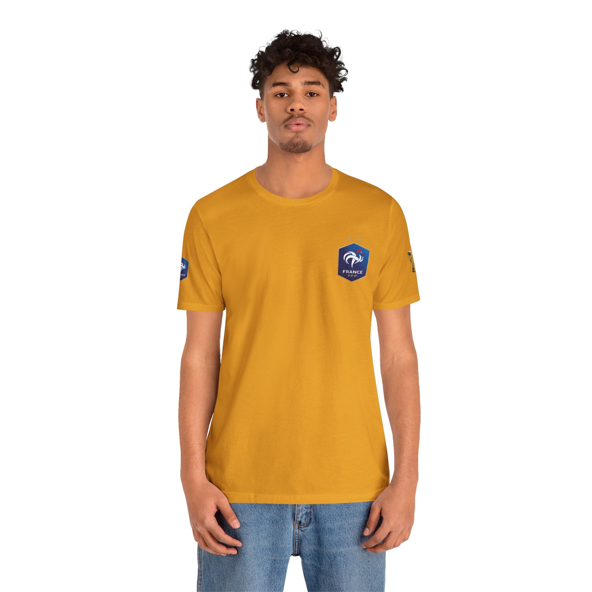 France World Cup Trophy T‑Shirt  Football Fan Jersey