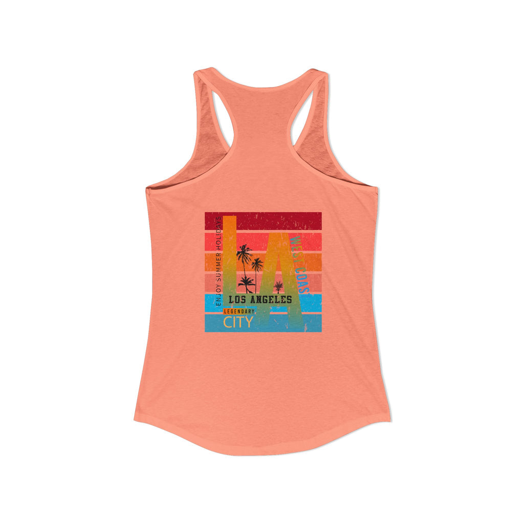 California Athletic Women's Racerback Tank  Women's California Athletic Tank Top
