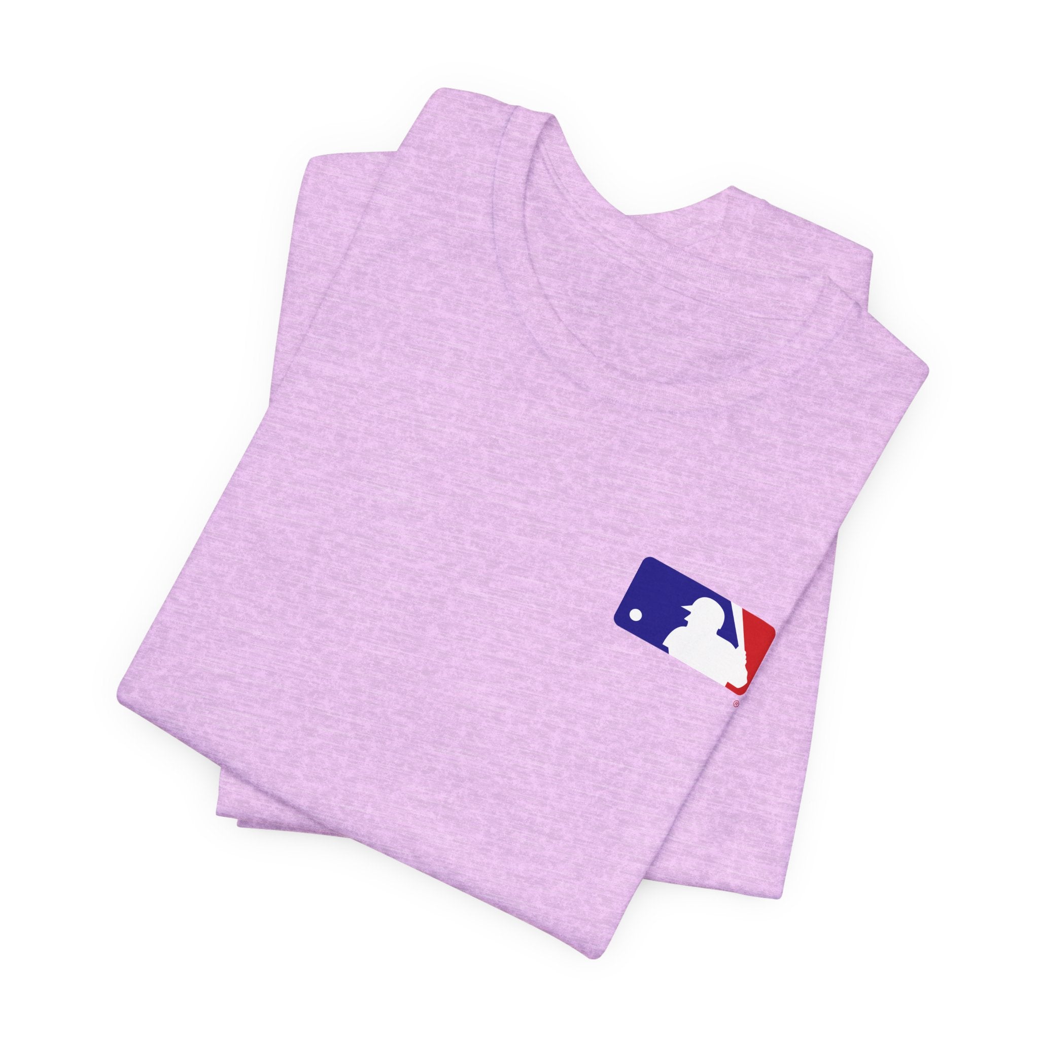 Baseball Logo T-Shirt  Minimal Chest Patch Tee