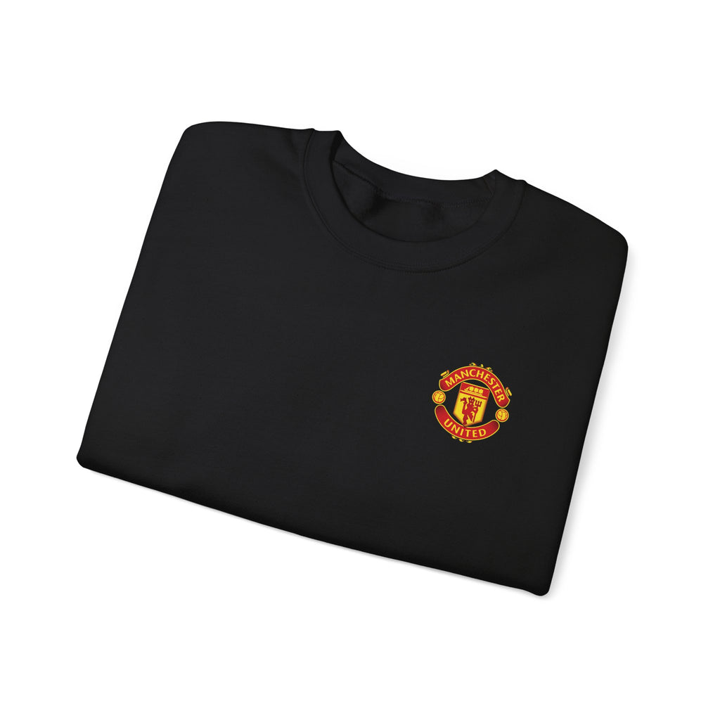 Crewneck Sweatshirt — Manchester United FC Logo Pullover