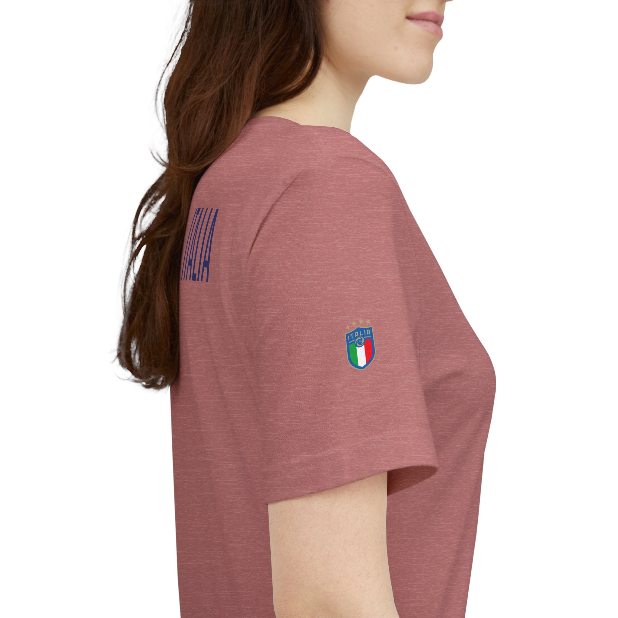 Italy Crest Tee  Italian Flag Shield T-Shirt