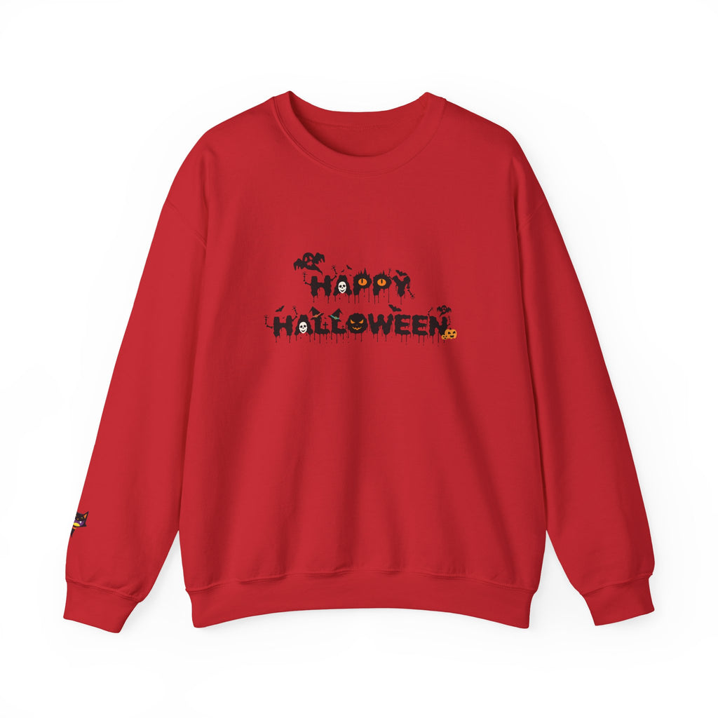 Halloween Unisex Sweatshirt, Women's Men's Crewneck Pullover, Spooky Design, Fall Sweatshirt, Autumn Apparel, Halloween Costume, Cozy