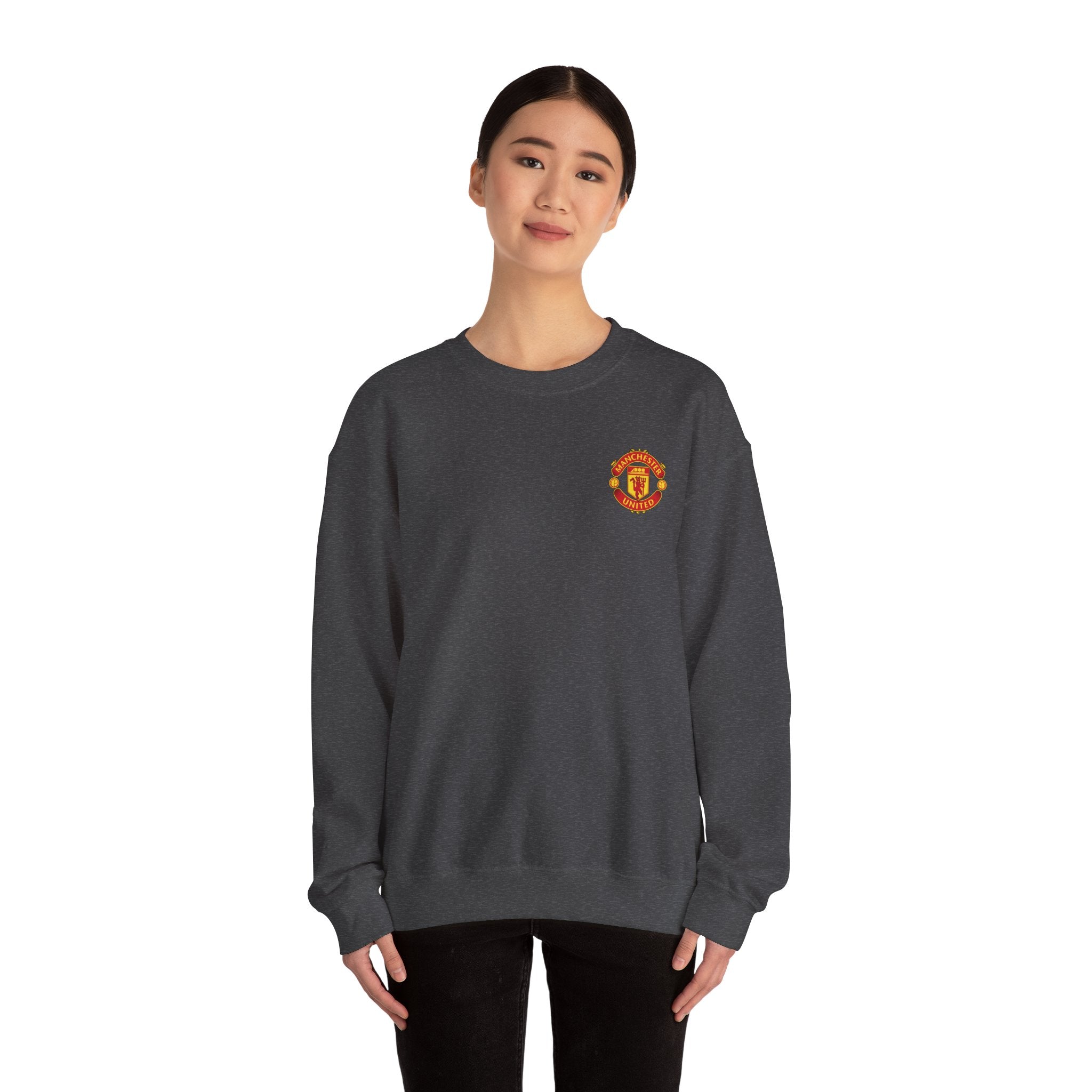 Crewneck Sweatshirt — Manchester United FC Logo Pullover