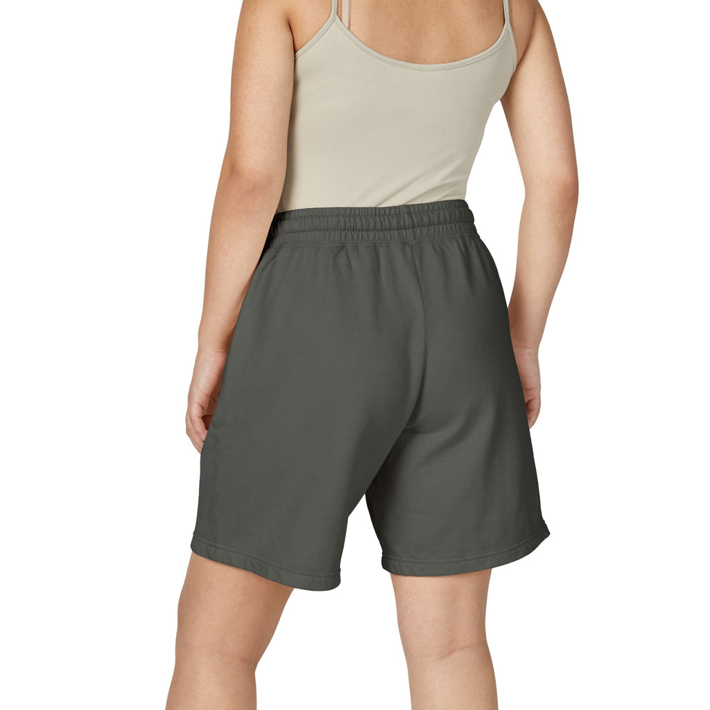NY Logo Fleece Sweat Shorts  Garment-Dyed Lightweight Lounge Shorts
