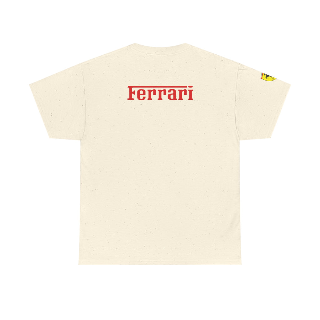 Ferrari Graphic Tee — Classic Racing Logo T-Shirt