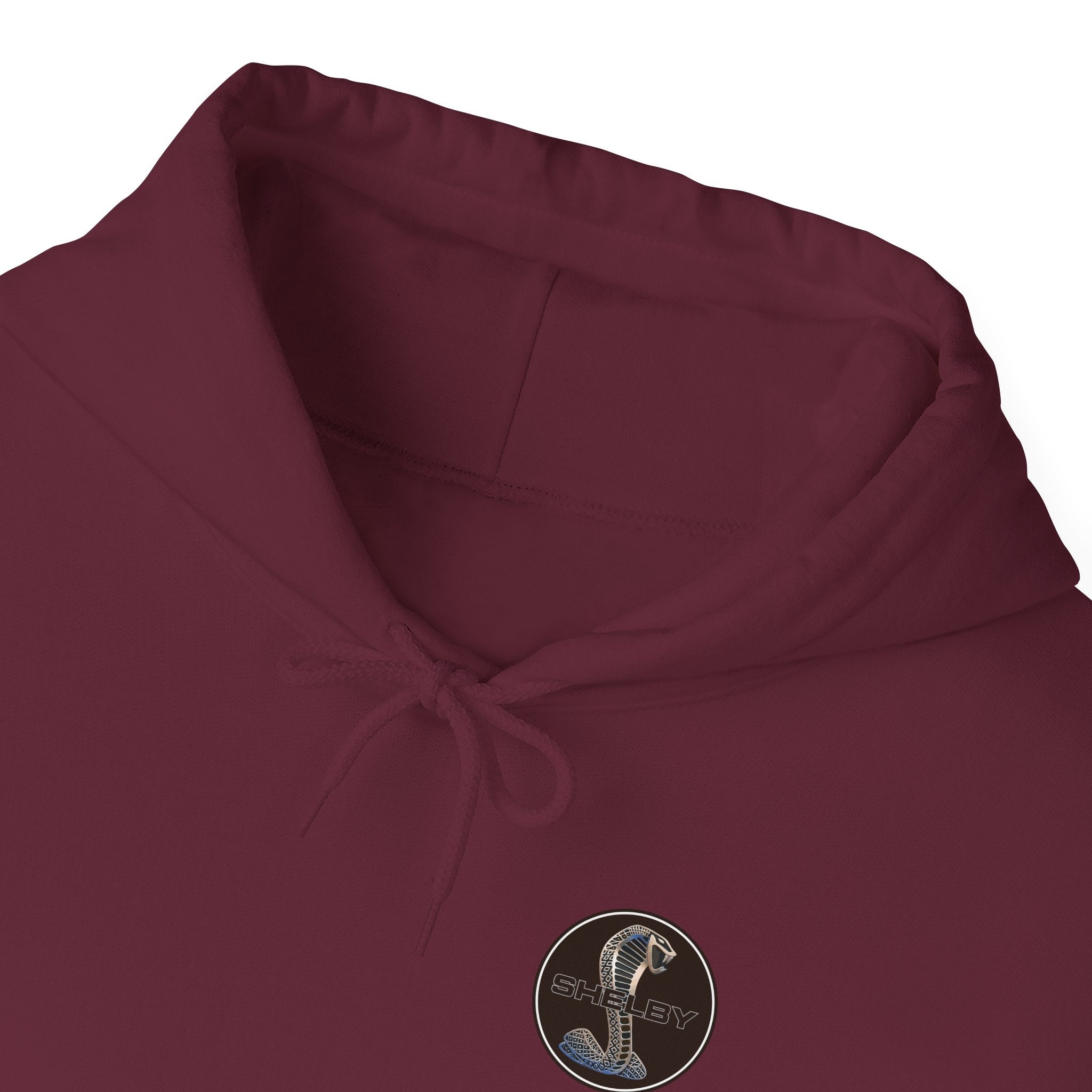 Classic Mustang Hoodie  Vintage Blue Pony Car Pullover
