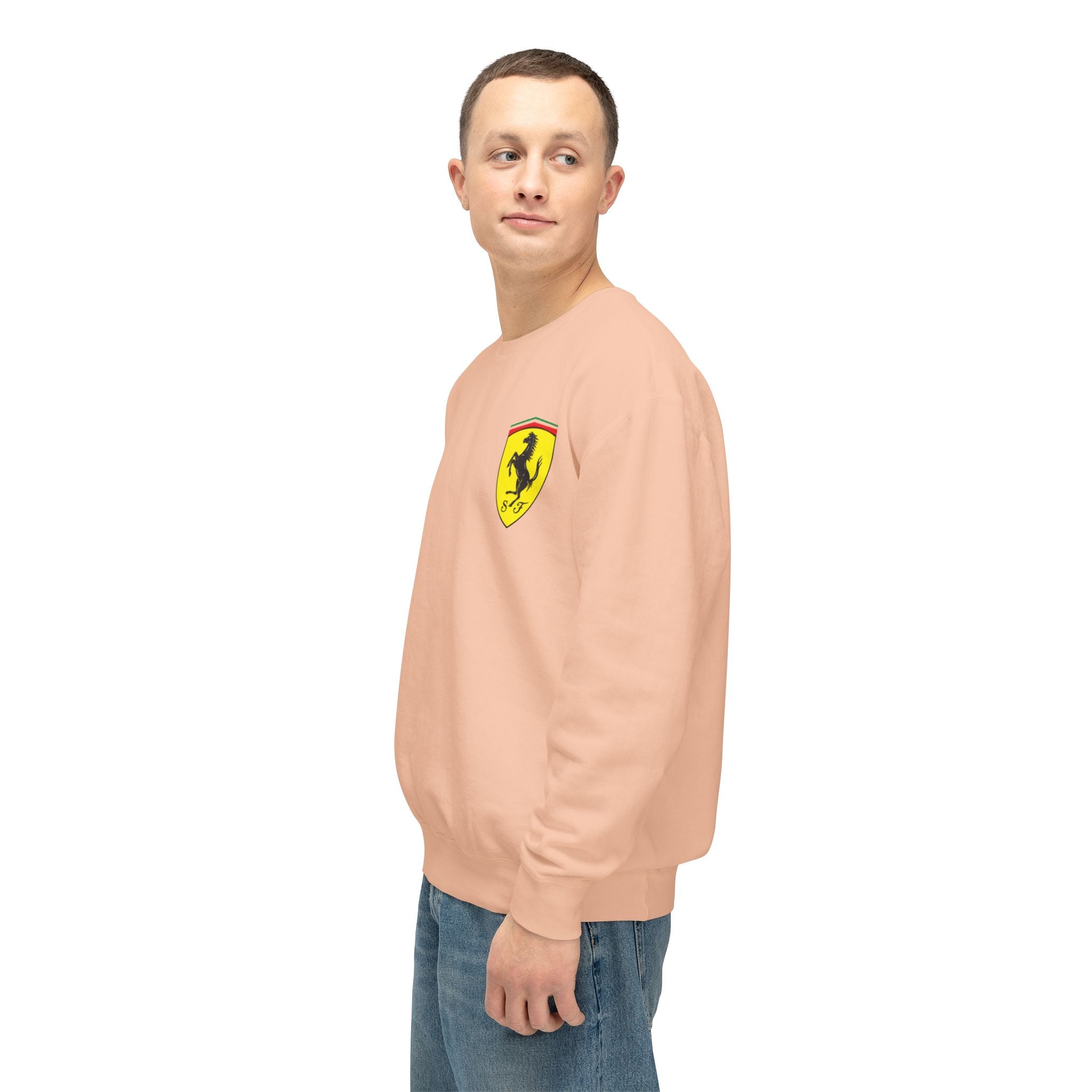 Ferrari Logo Crewneck Sweatshirt