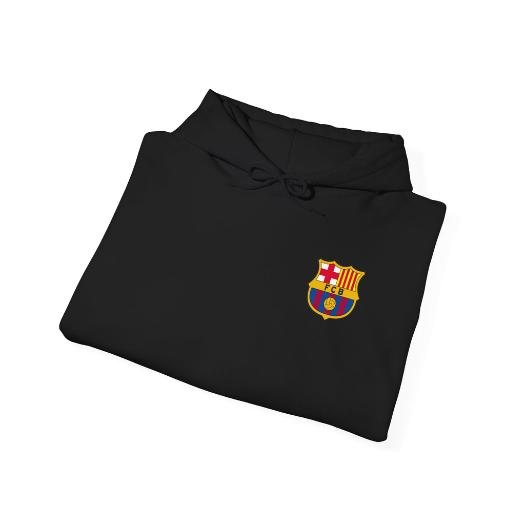 Hoodie  Barcelona Crest Hoodie with Small Badge