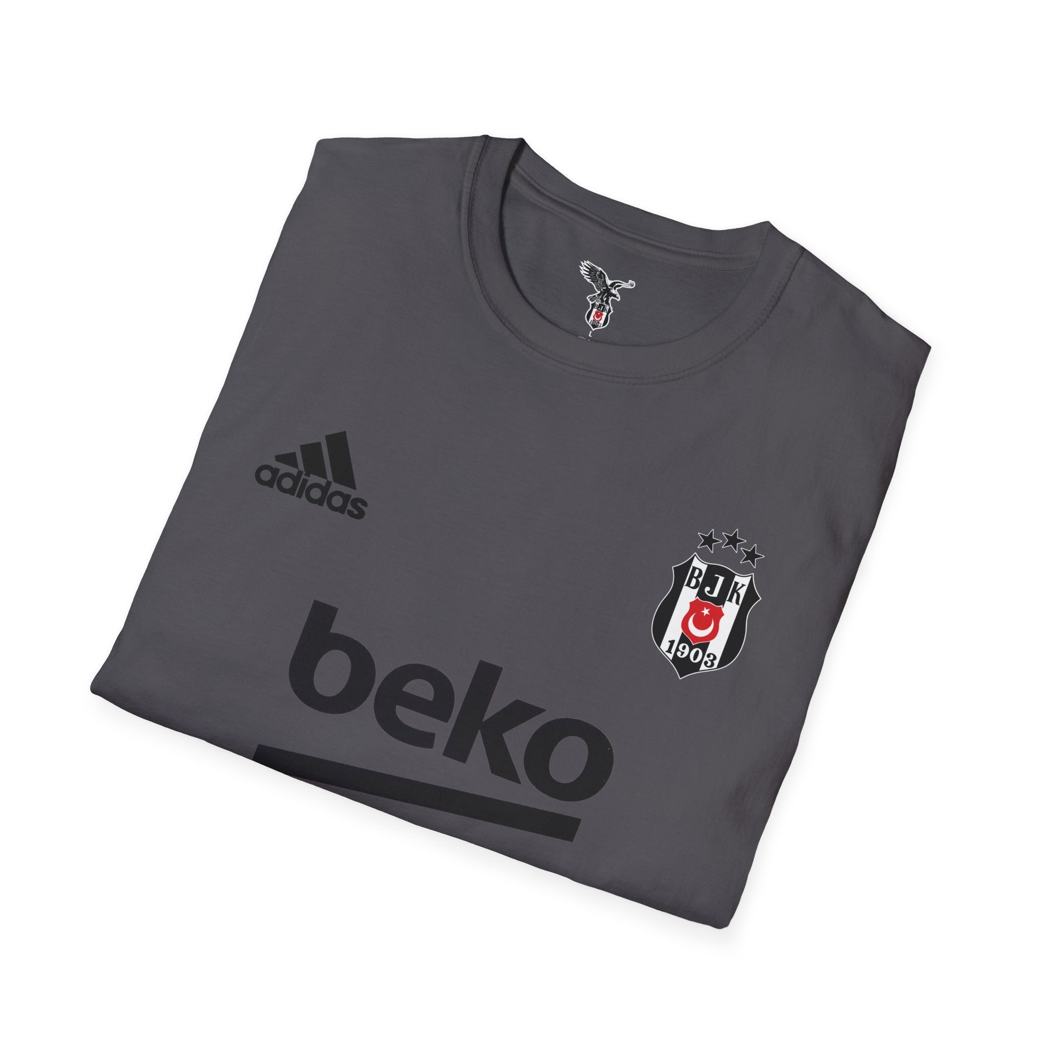 Besiktas Eagle T-Shirt  Football Club Crest Tee soccer jersey