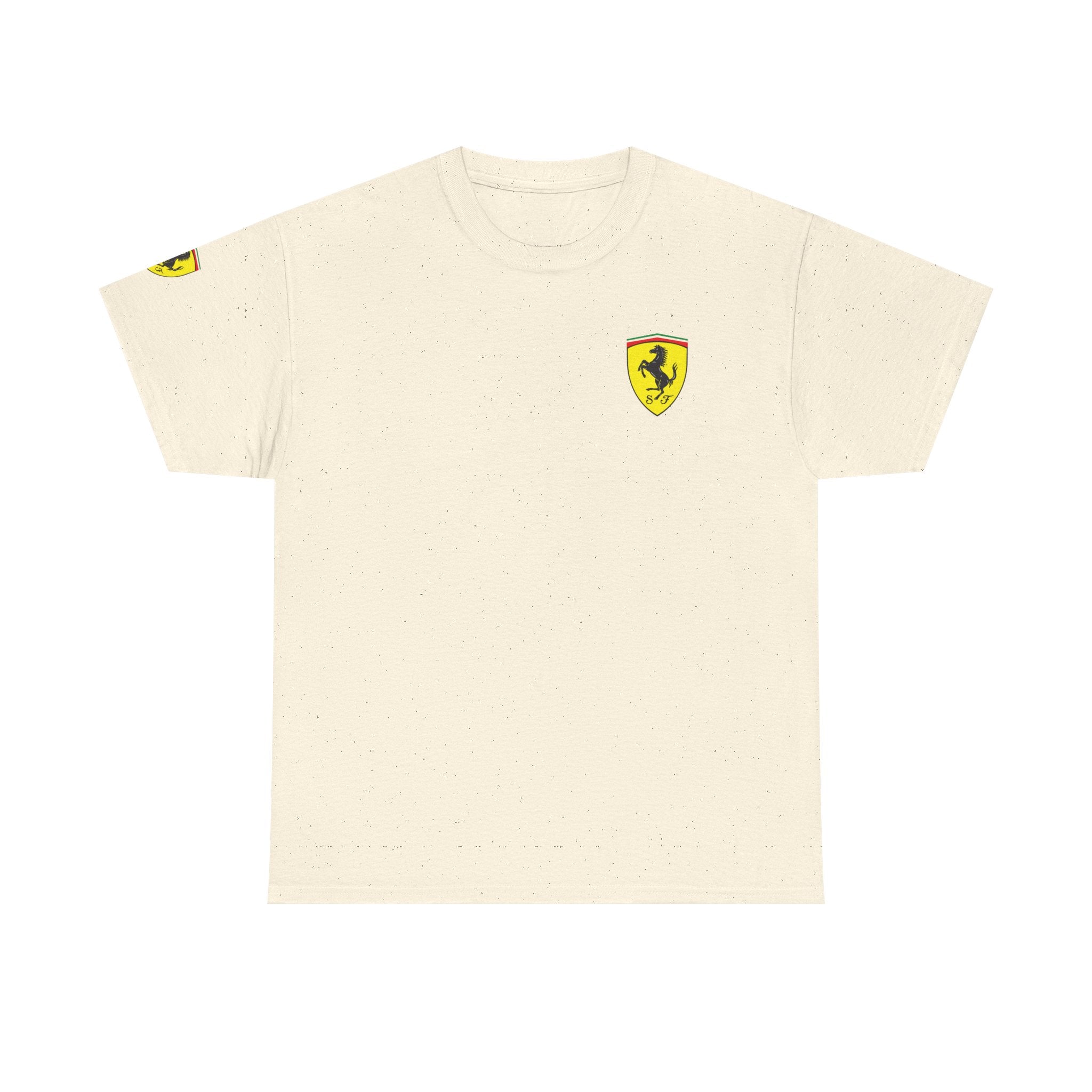 Ferrari Graphic Tee — Classic Racing Logo T-Shirt
