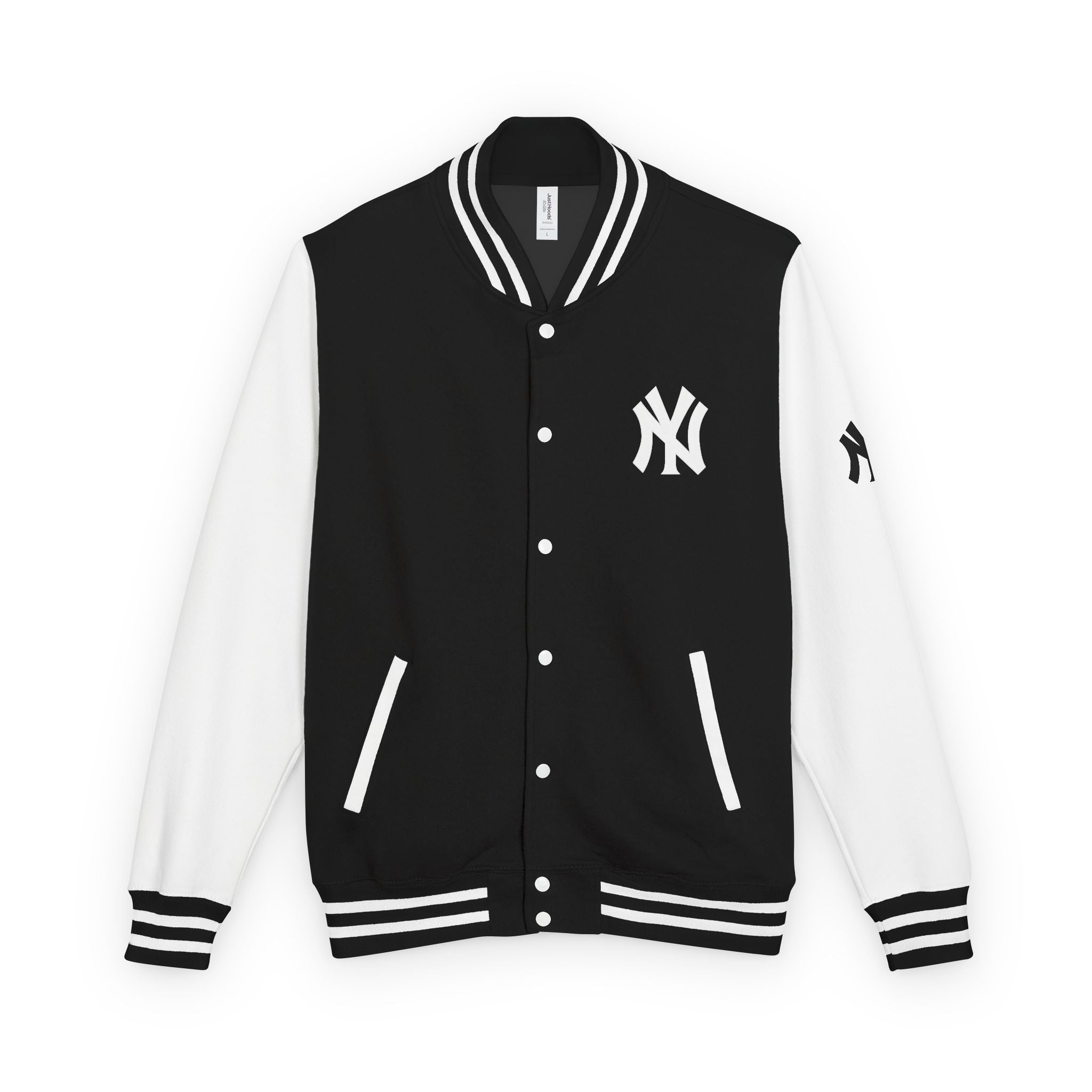 New York Letterman Jacket  Red & White Varsity Bomber