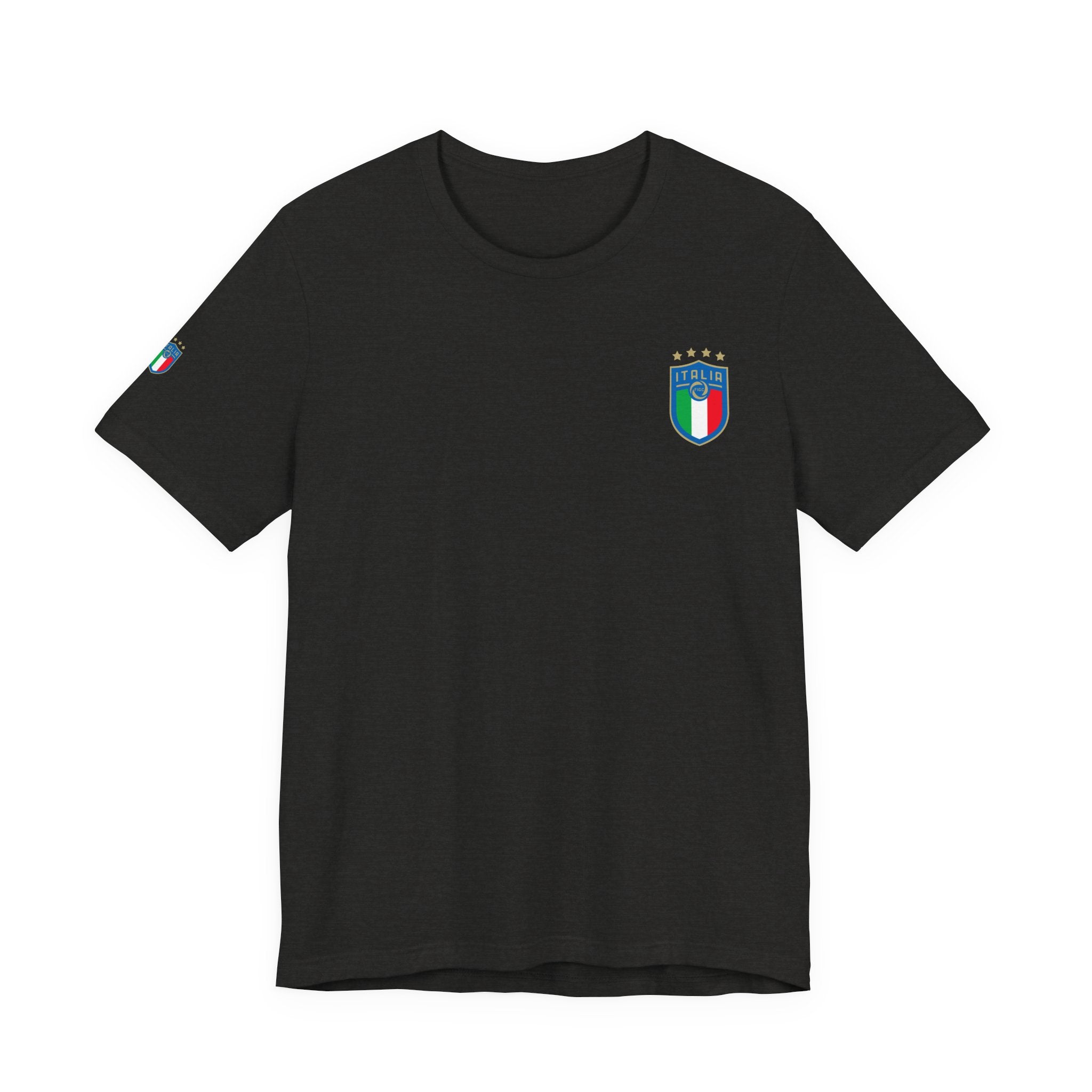 Italy Crest Tee  Italian Flag Shield T-Shirt