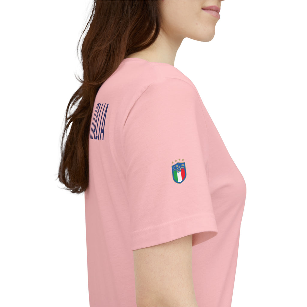 Italy Crest Tee  Italian Flag Shield T-Shirt
