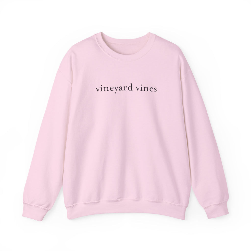 Pink Whale Logo Sweatshirt | Vineyard Vines Style Crewneck