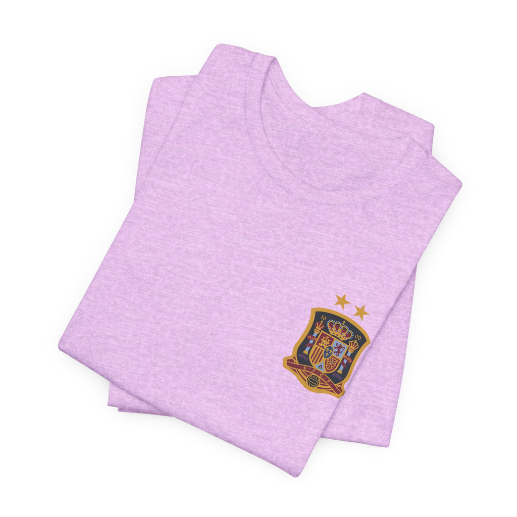 Spain Pride Unisex T-Shirt, Casual Wear, Spain Tee, Travel Souvenir, Sports Fan Gear, Spain Gifts, Cool Summer Shirt