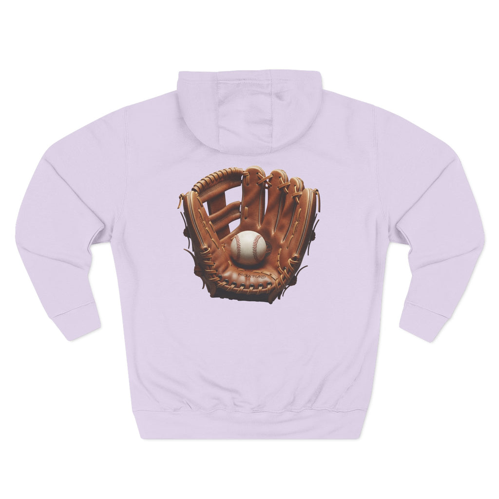 Baseball Glove Hoodie  Vintage Catcher Mitt Graphic Pullover
