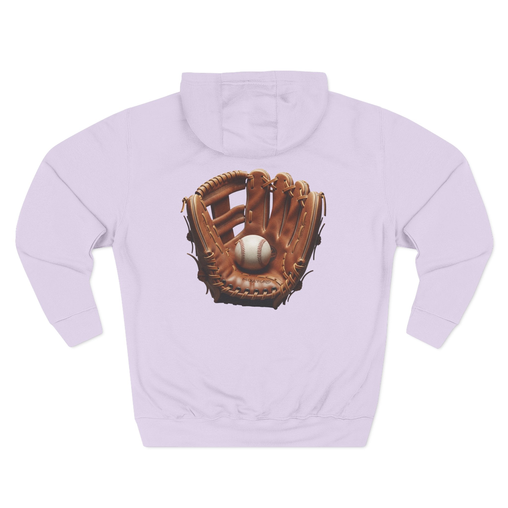 Baseball Glove Hoodie  Vintage Catcher Mitt Graphic Pullover