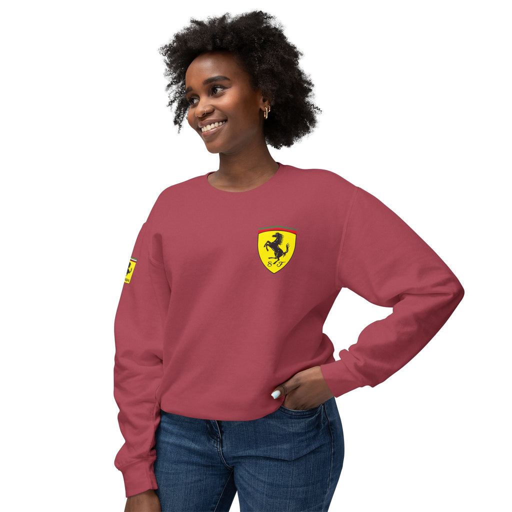 Ferrari Logo Crewneck Sweatshirt