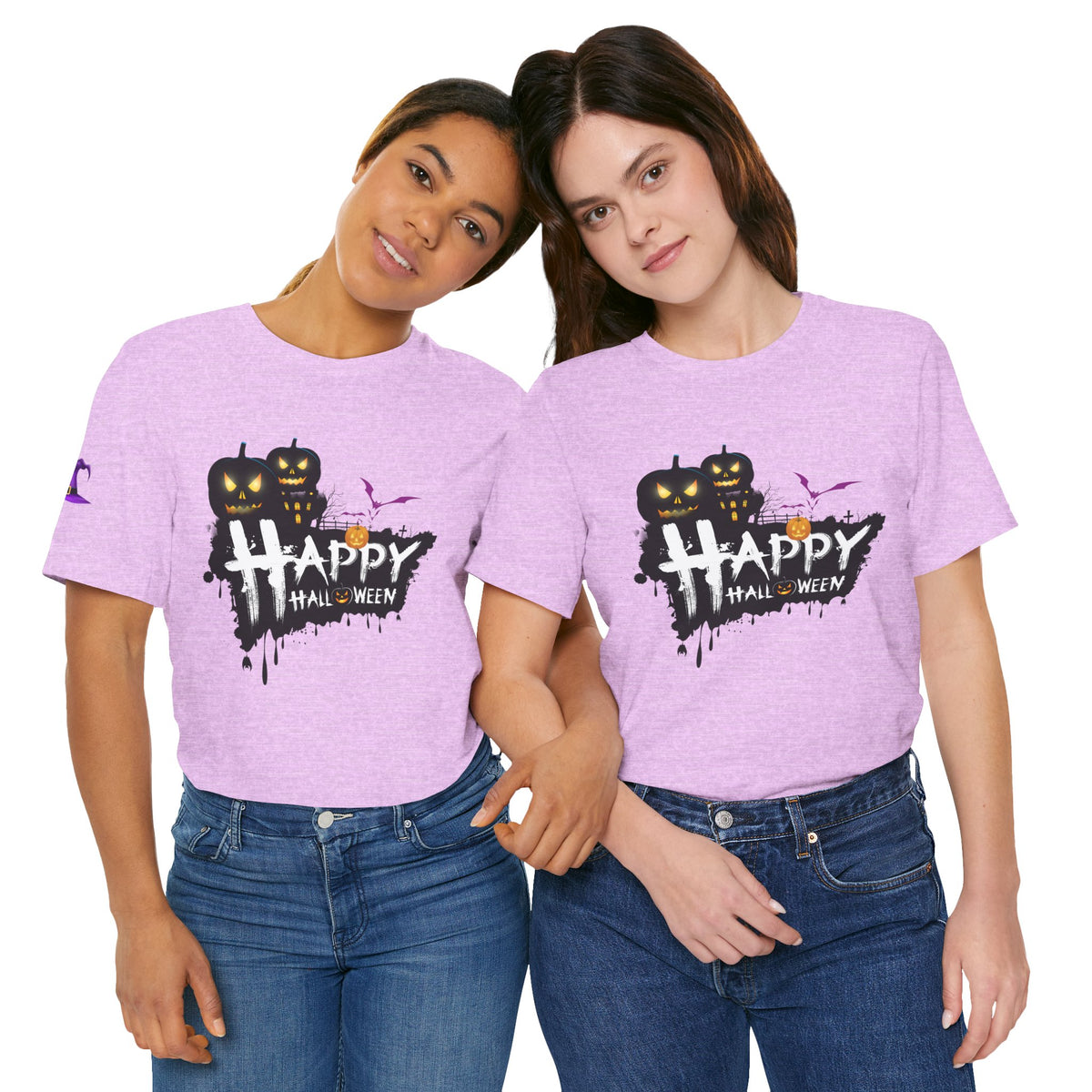 Happy Halloween Pumpkins T‑Shirt