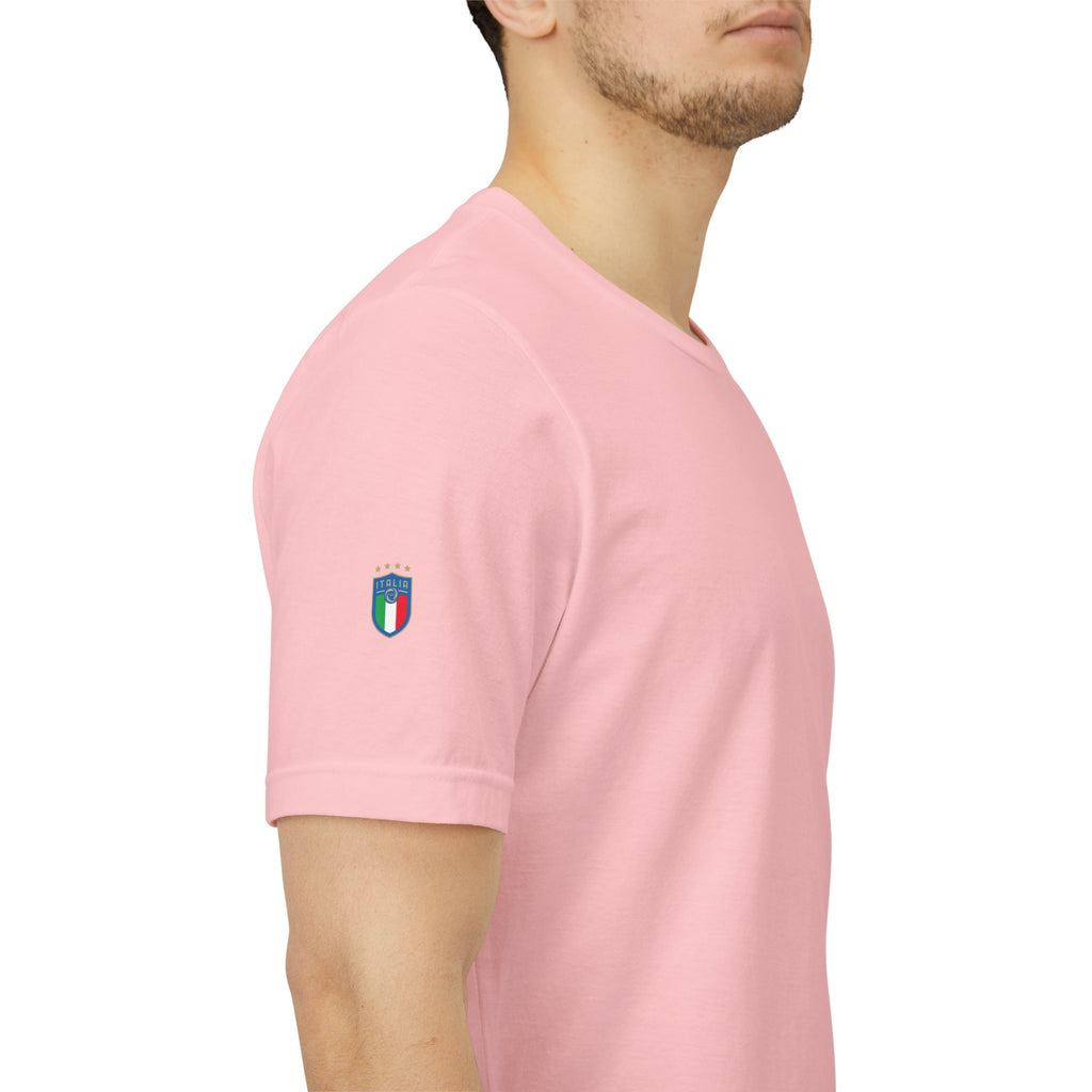Italy Crest Tee  Italian Flag Shield T-Shirt