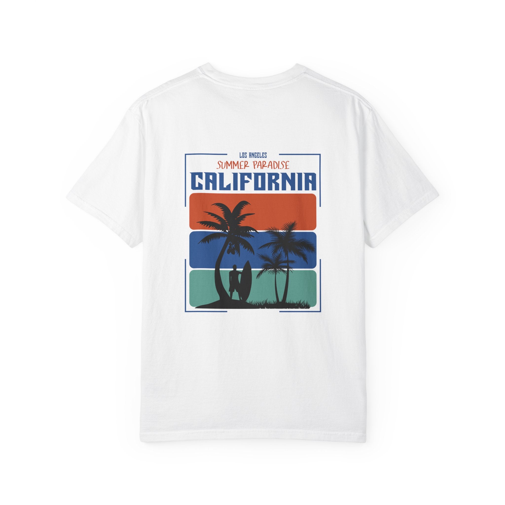 California Vintage Palm T-Shirt  Retro Beach Graphic Tee