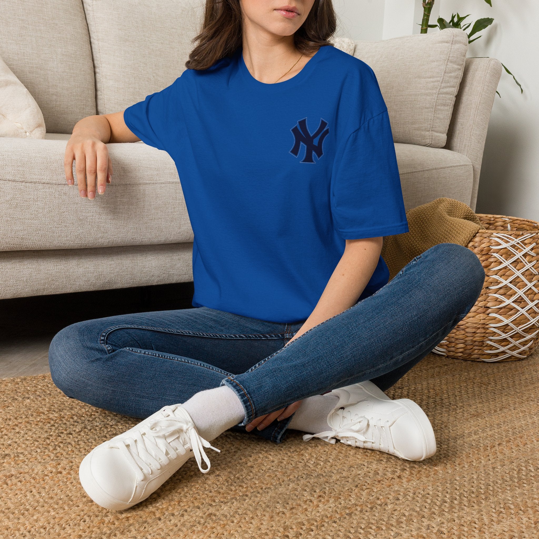 NY Logo T-Shirt | Minimal Baseball Graphic Tee