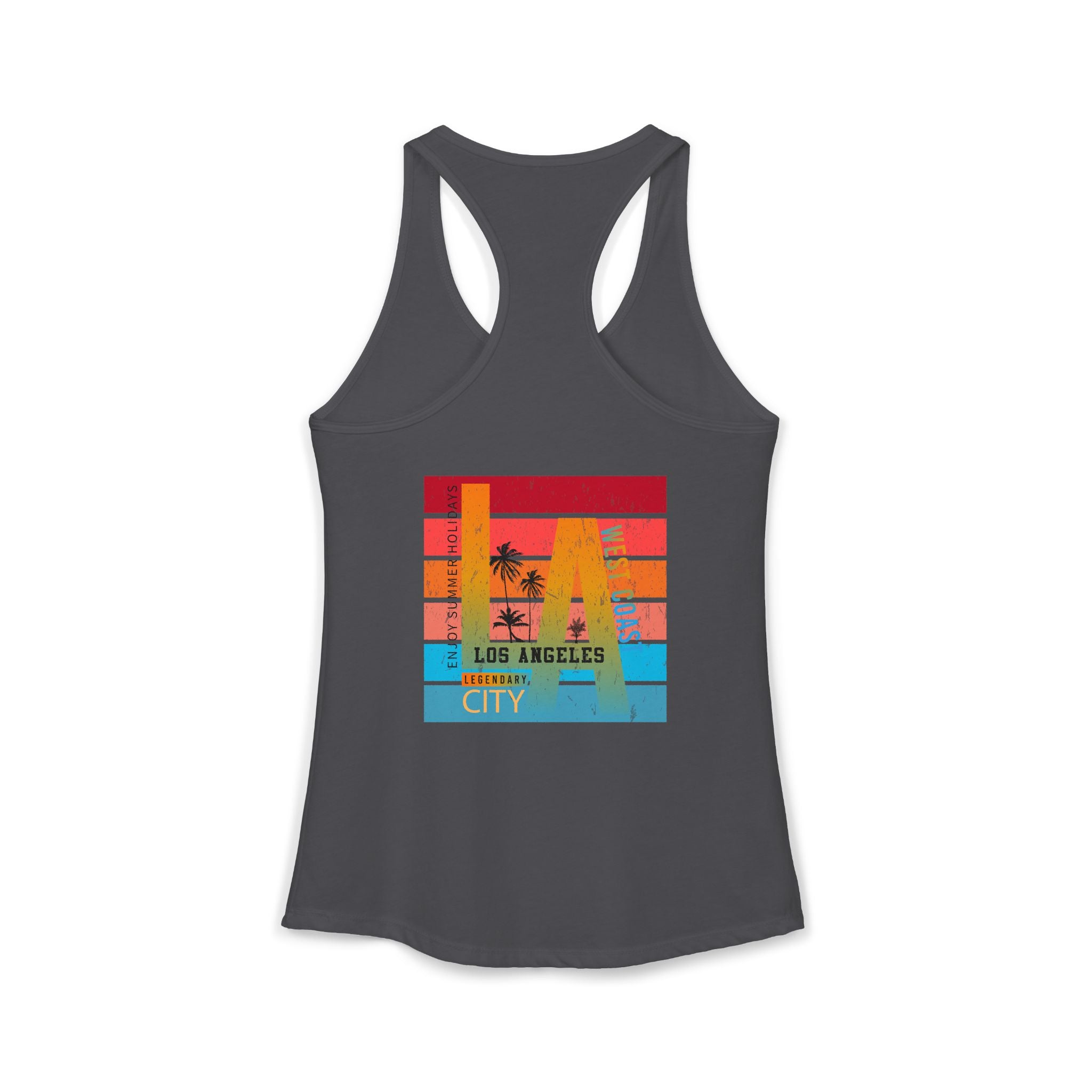 California Athletic Women's Racerback Tank  Women's California Athletic Tank Top